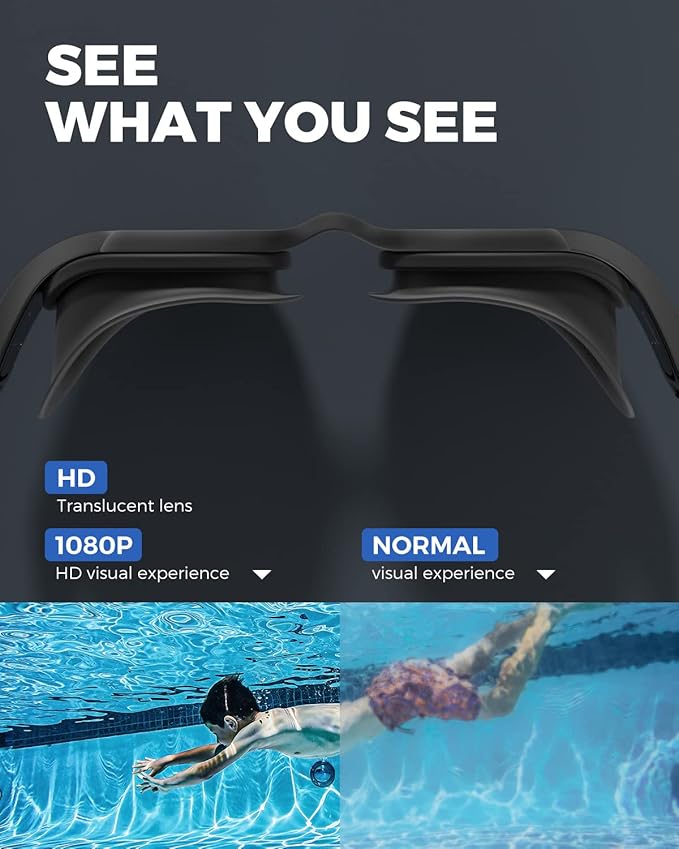 OMID Swim Goggles, P3 Anti-Fog Swimming Goggles for Men Women Anti-UV Goggles