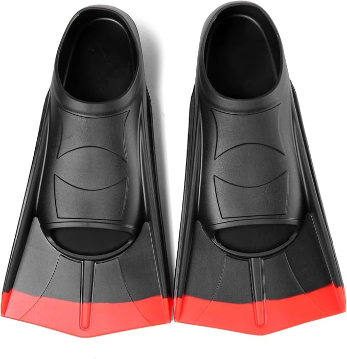 Kids Swim Fins,Short Comfortable Flippers for Lap Swimming and Training for Child,Girls,Boys,Beginners