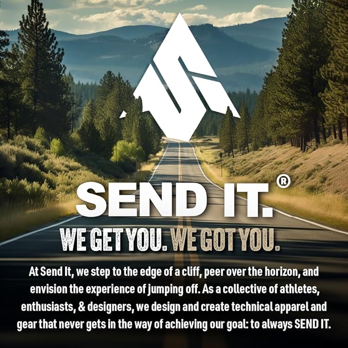 Send It. High Roller Tailgate Bike Pad V2 - Truck Accessories for Mountain Bikers, BMX, Ebikes & More (Full Size)