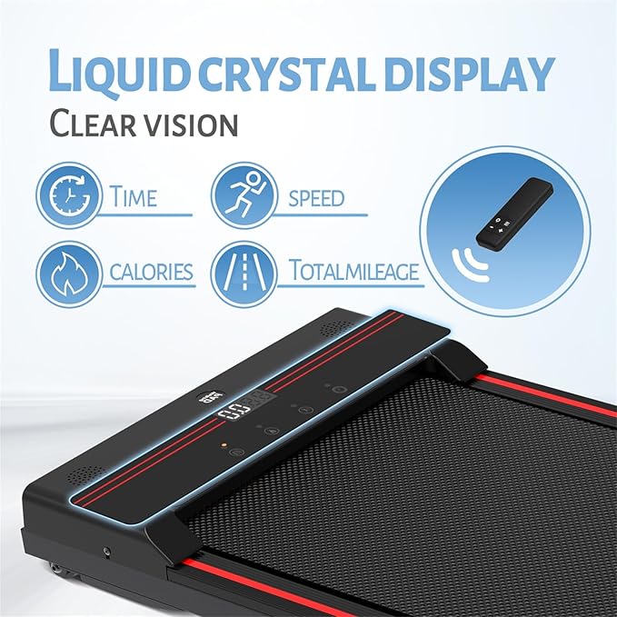 Sperax Walking Vibration Pad with APP, 3 in 1 Under Desk Treadmill, 2.5HP Low Noise Walking Treadmill Pad with Remote Control,Portable Treadmills for Home Office