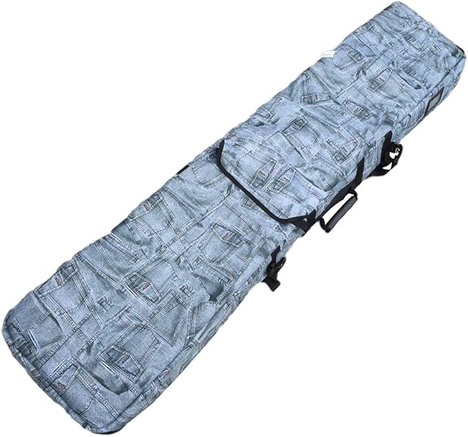 UNISTRENGH Snowboard Bag For Air Travel - Padded Snowboard Bag - Waterproof Fully Padded Snowboarding Travel Bag For Flying - Up to 165 CM Snowboards