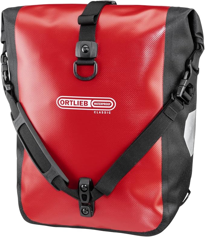 Ortlieb Sport-Roller Classic QL2.1 Panniers (Pair) RED-Black #F6302