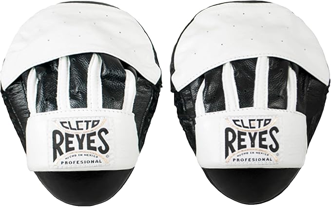 CLETO REYES Boxing Punching Mitts, Focus Sparring Striking Training Punch Pads, MMA, Kickboxing, Muay Thai, Leather