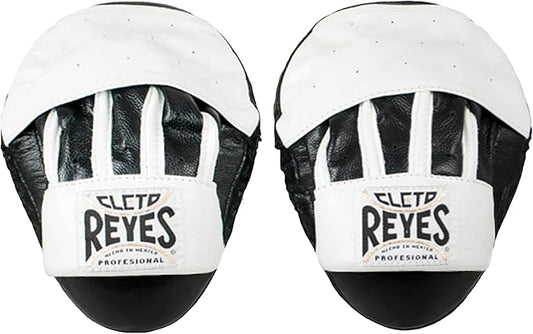 CLETO REYES Boxing Punching Mitts, Focus Sparring Striking Training Punch Pads, MMA, Kickboxing, Muay Thai, Leather