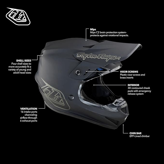 Troy Lee Designs GP Helmet for Motocross MX Off-Road