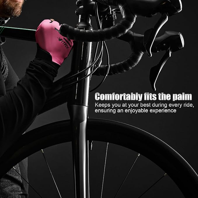 Cycling Gloves Bike Gloves for Men/Women Half Finger Biking Gloves Exercise Workout Gloves Suitable for Outdoor Sports, Gym, Weight Lifting, Rowing and Motorcycle