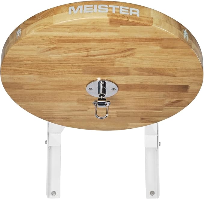 Meister SpeedKills M2 Speed Bag Platform - Height Adjustable 2" Solid Hardwood w/Swivel - Amber