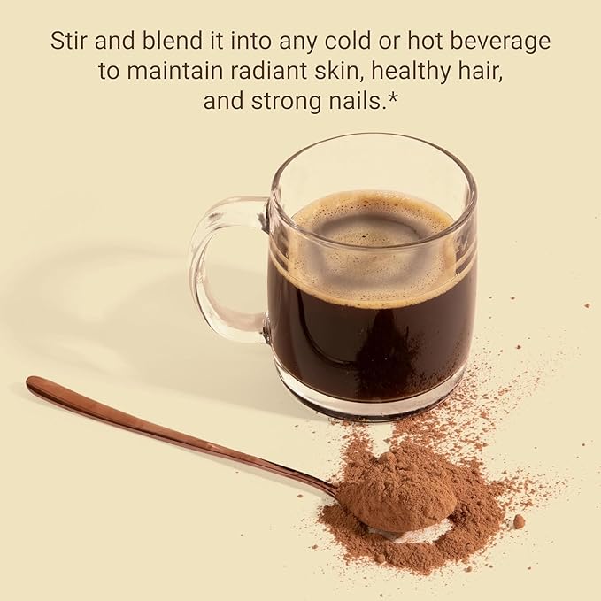 Live Conscious Collagen Peptides Powder - Chocolate Collagen Powder - Hair, Skin, Nail, and Joint Support - Type I & III Grass-Fed Collagen Supplements for Women and Men (2-Pack)