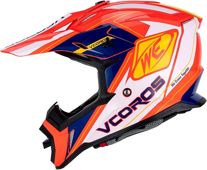 VCOROS H637 Adult Motocross Helmets ATV Dirtbike BMX MX Offroad Adventure UTV Helmets DOT Approved