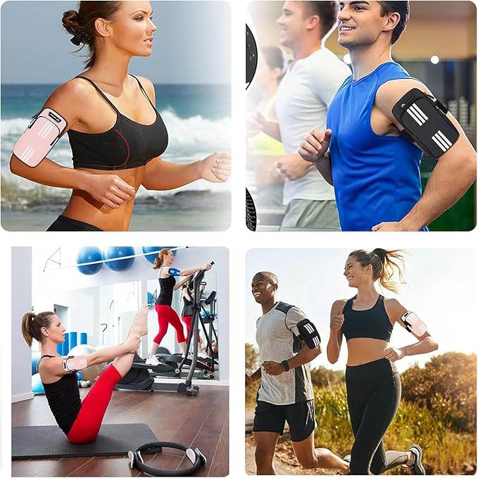 Running Armband, Cell Phone Purse Small Crossbody Bags for Women Men Kids Pouch for iPhone 15/14/13 pro/Plus/xs/xr/xs max, Galaxy S22 Ultra and More