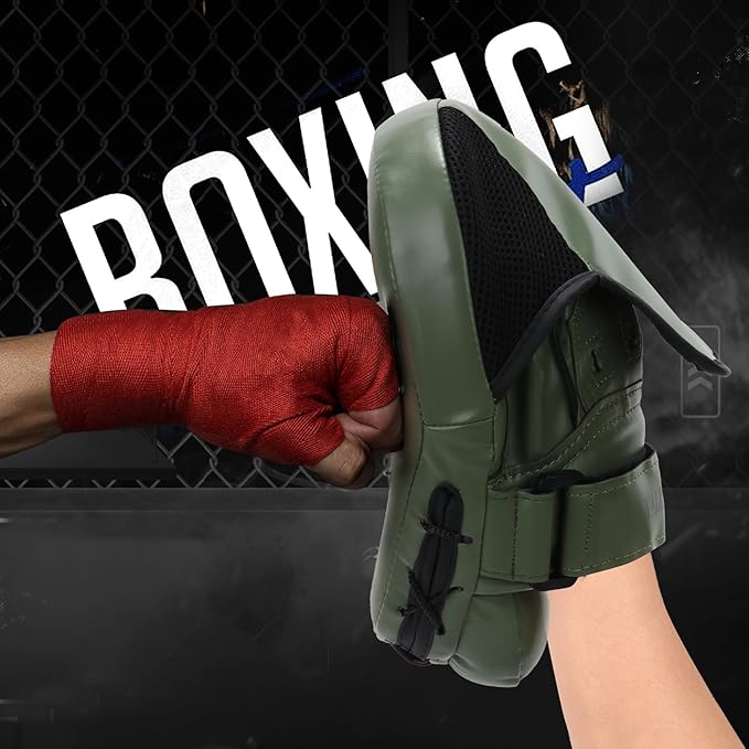 Valleycomfy Boxing Punching Mitts,Boxing Pads Mitts for Men,Ideal for Boxing Training,Kickboxing,Martial Arts