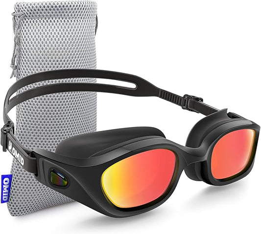 OMID Swim Goggles, P3 Anti-Fog Swimming Goggles for Men Women Anti-UV Goggles