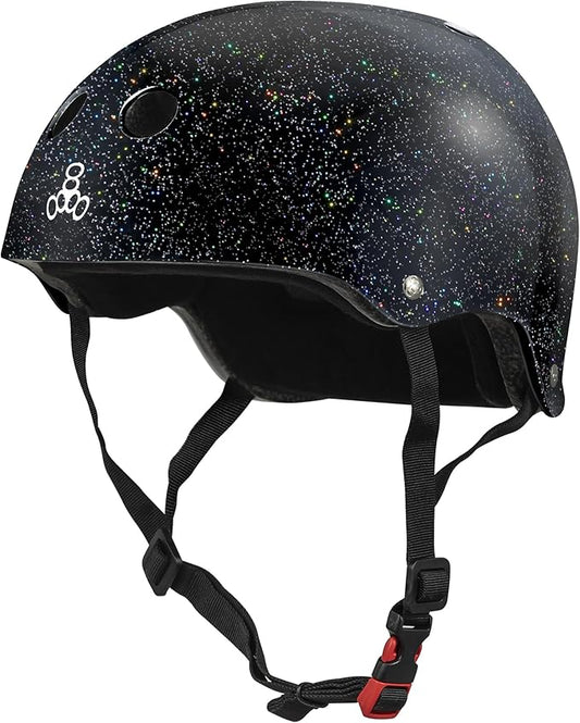 Triple Eight Certified Sweatsaver Helmet for Skateboarding, BMX, Roller Derby, Roller Skating, Inline Skating, Scooter and Bike