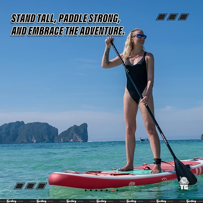 Inflatable Paddle Board with Premium SUP Board Accessories, Allround Paddle Boards for Adults/Kids,Stand Up Paddle Board Defender Collection