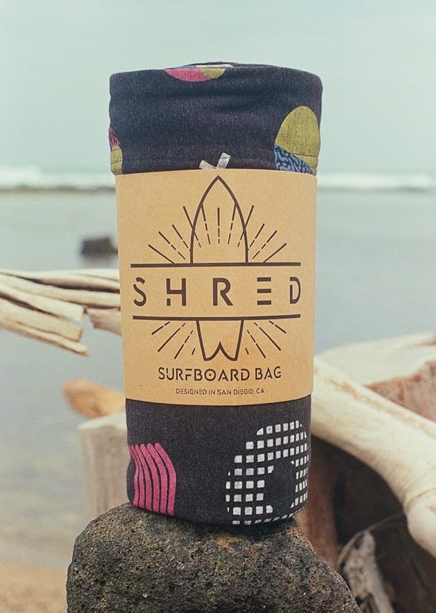 SHRED 100% Recycled Surfboard Bag - Protective Sock Cover For Surf Boards [CHOOSE SIZE AND STYLE]