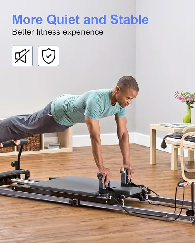 Total Trainer Rollers Wheels Set of 4 Fit for Models DLX DLX II DLX III Adv DLX Pilates Pilates Pro 2500 3000 4000 570 2000, White