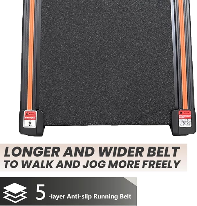 Foldable Treadmill with Incline Treadmill with Home Removable Desk Workstation 3.0 HP 3 in 1 Folding Small Compact Walking Treadmills 300 Lbs Capacity for Home Office