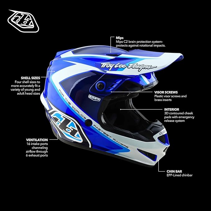 Troy Lee Designs GP Helmet for Motocross MX Off-Road
