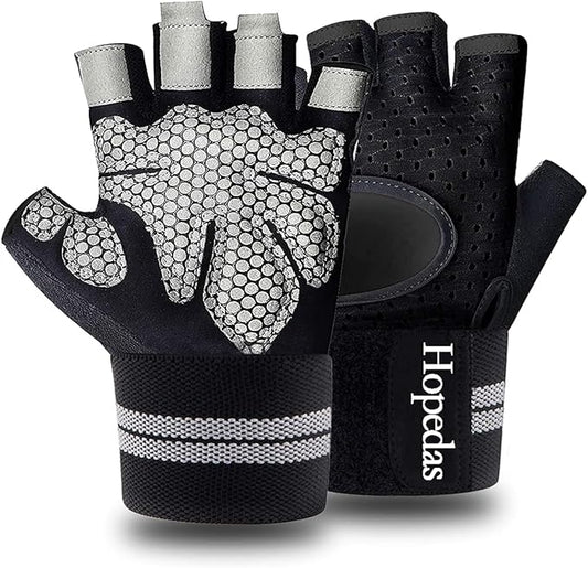 Workout Gloves Weight Lifting Gloves Palm Support Protection for Men Women, Exercise Gloves Sports for Training, Fitness, Gym,