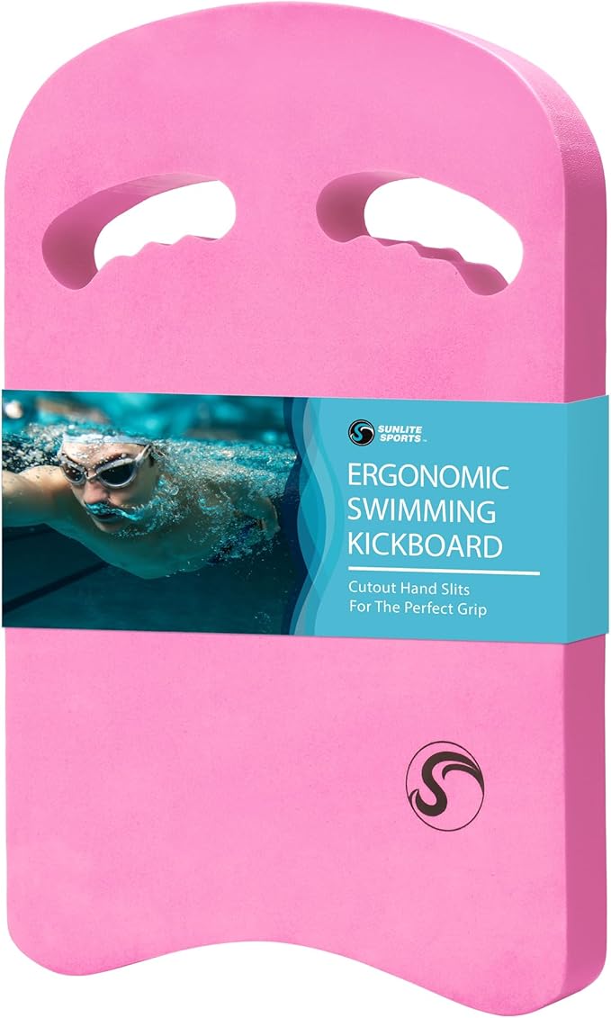 Sunlite Sports Swimming Kickboard - One Size Fits All - A Great Training Aid for Children and Adults