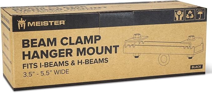 Meister - Clamp Suspension Bracket for Boxing and MMA, Suspension Straps and roof Accessories