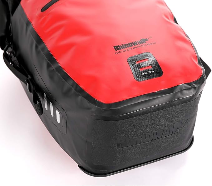 Rhinowalk Bike Bag Waterproof Bike Pannier Bag for Bicycle Cargo Rack Saddle Bag Shoulder Bag Laptop Pannier Rack Bicycle Bag Professional Cycling Accessories