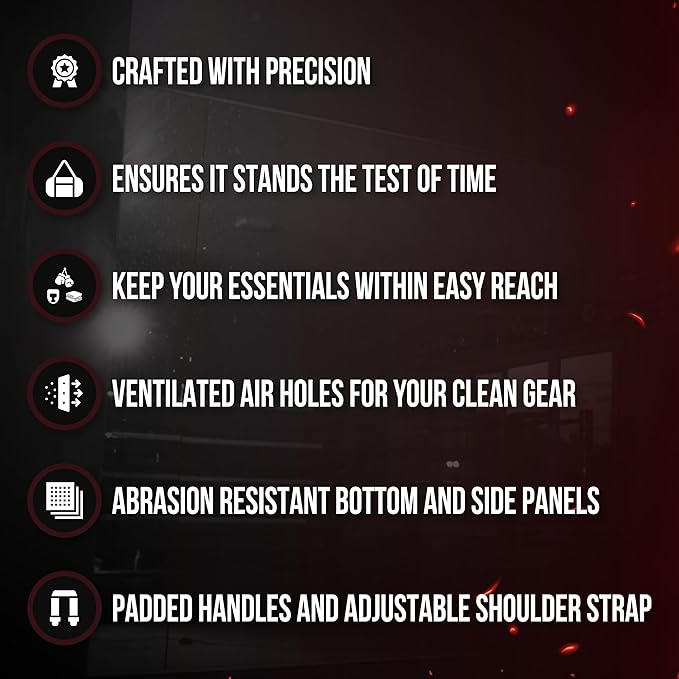 CLETO REYES Gym Sports Bag for Boxing, MMA, BJJ, Muay Thai, Kickboxing, Martial Arts, Athletic Sports Workout Equipment Gear