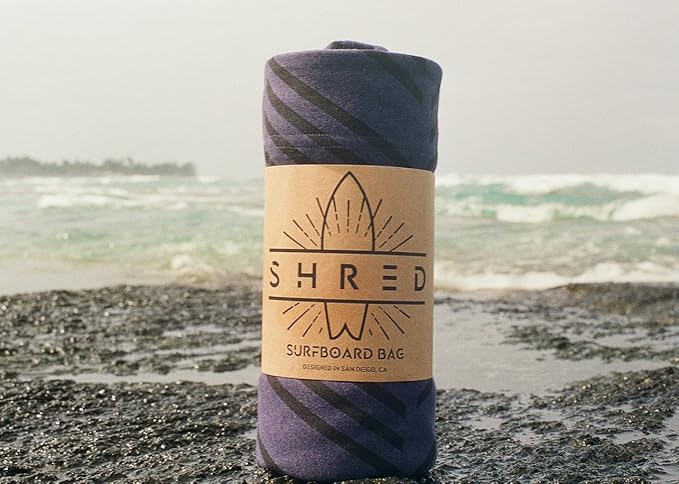SHRED 100% Recycled Surfboard Bag - Protective Sock Cover For Surf Boards [CHOOSE SIZE AND STYLE]