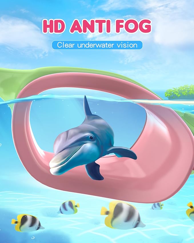 Kids Swim Goggles,Swimming Goggles for Kids 6-14, Anti-Fog UV Protection Pool Glasses for Boys Girls