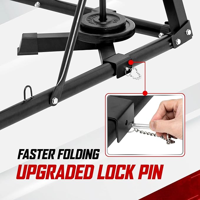 Yes4All Punching Bag Hanger, Stainless Steel Swivel Chain with 4 Snap Hooks for Heavy Bag, Gym Swing, Trapeze, and Hammock