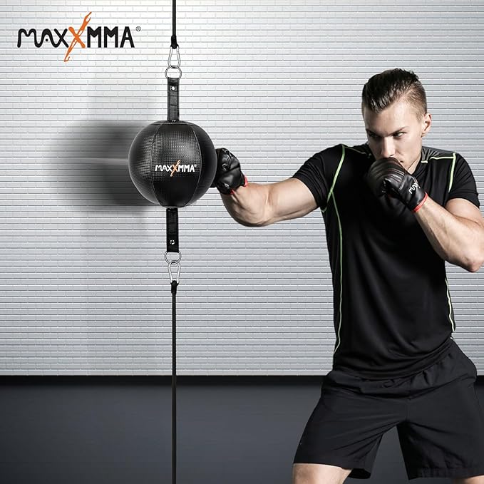 MaxxMMA Double End Ball, Pump Included