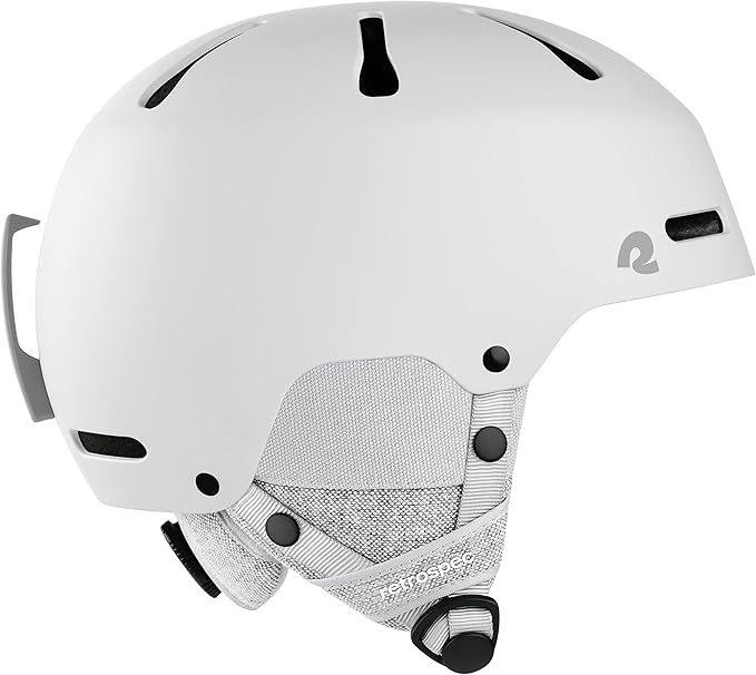 Retrospec Comstock Ski Helmet - Snowboard Helmet for Adults & Youth - Adjustable Fit Snow Helmet with Protective Shell and Breathable Vents for Men, Women, Boys & Girls