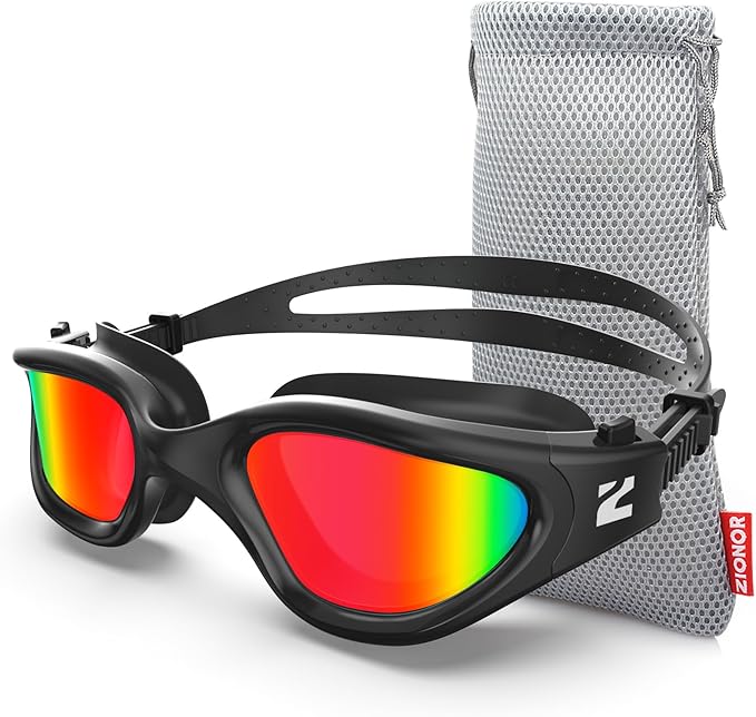 ZIONOR Swim Goggles, G1 SE Swimming Goggles Anti-fog for Adult Men Women