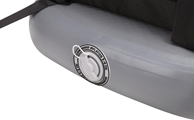 Thurso Surf Universal Inflatable Kayak Seat with Back Support - Sit-on-Top Adjustable Paddle Board Seat with Backrest Extra Sturdy Comfort for SUP, Canoe, Fishing and Boat