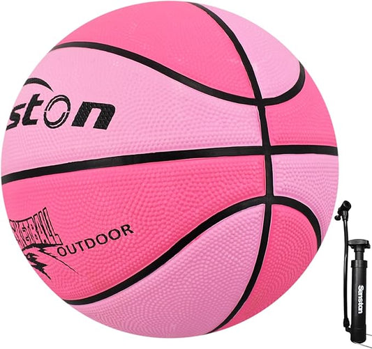 Senston Kids Basketball Balls Size 3/5/7 Basketballs Indoor Outdoor 27.5/29.5 inch Basketball Gifts for Kids/Girls/Boys