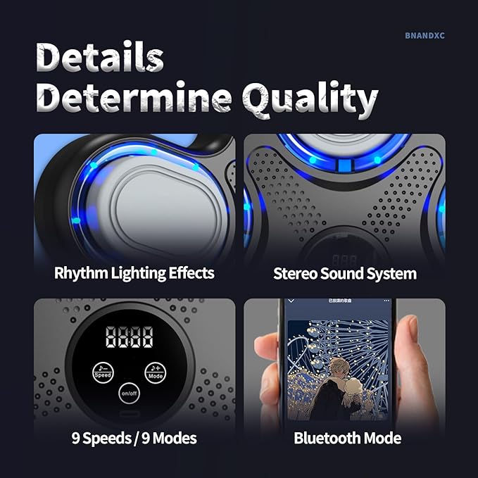 Music Boxing Machine with Boxing Gloves,Trainer, Electronic Boxing Target Workout Punching Equipment for Home, Indoor,Boxing Workout for Kids,Student Boxing Workout