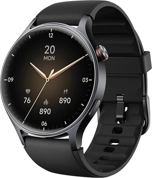 aeac Smart Watch for Men Women, AMOLED Ultra-Clear Screen Fitness Trackers with Heart Rate/Sleep/SpO2 Monitor, Smartwatch for iPhone/Samsung/Android, 110+ Sport Modes Waterproof Reloj Inteligente