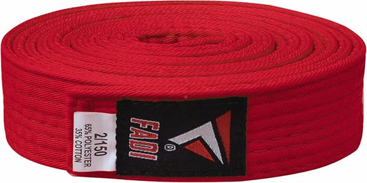Martial Arts Belt for Karate, Judo, Aikido and Taekwondo - Durable Cotton-Polyester Blend for Adults and Kids