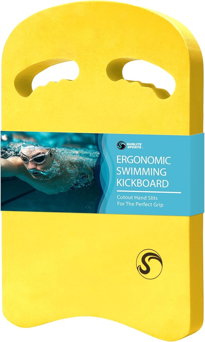 Sunlite Sports Swimming Kickboard - One Size Fits All - A Great Training Aid for Children and Adults