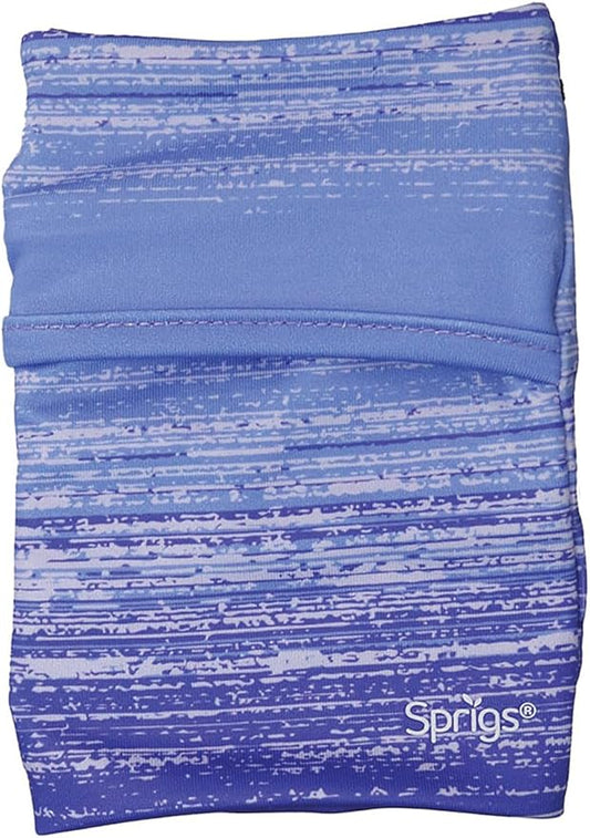 Sprigs Banjees 2 Pocket Wrist Wallet/Wrist Band/Wrist Pocket for Travel, Walking, & Running. Wallet Pouch That Holds Cash, Card, ID's, and More