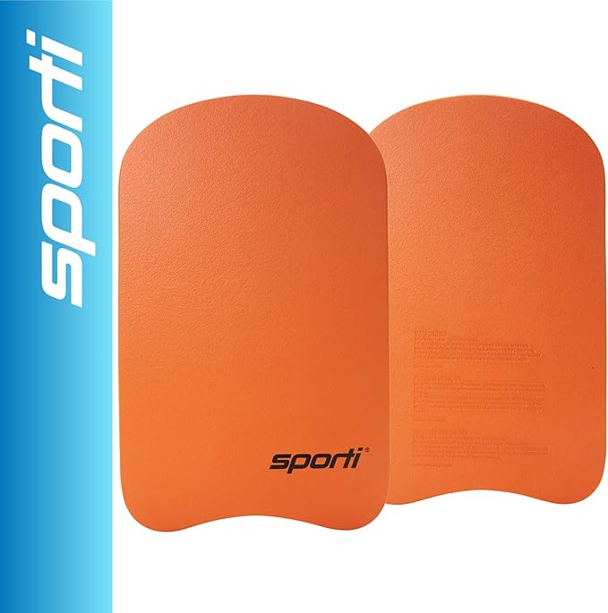 Sporti Adult Kickboard for Swim Training - Swimming Kickboard for Men Women, Water Board for Adult, Swimming Training Aid