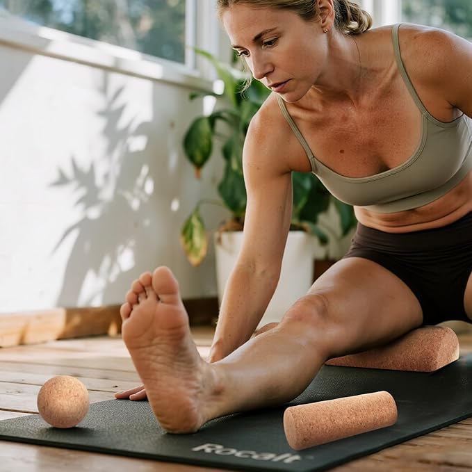 Rocalt Balance Board, Premium Cork Foot Strengthener, Balance Trainers for Enhanced Foot Function, Foot Strengthener for Balance Stability, Improve Mobility & Prevent Falls, Unique Design