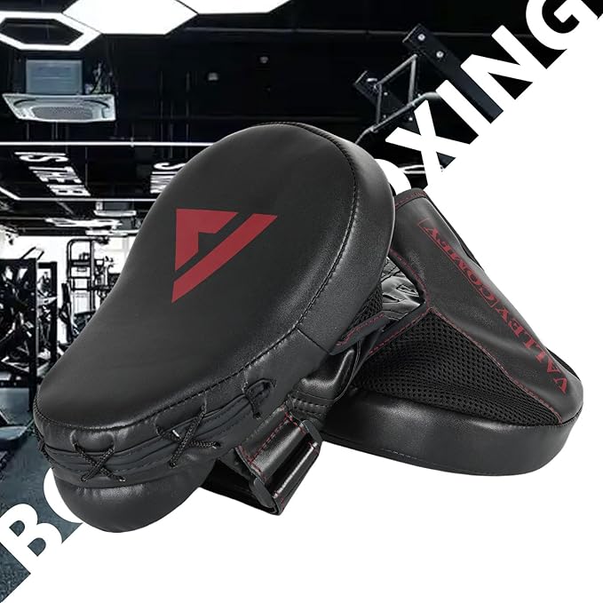 Valleycomfy Boxing Punching Mitts,Boxing Pads Mitts for Men,Ideal for Boxing Training,Kickboxing,Martial Arts