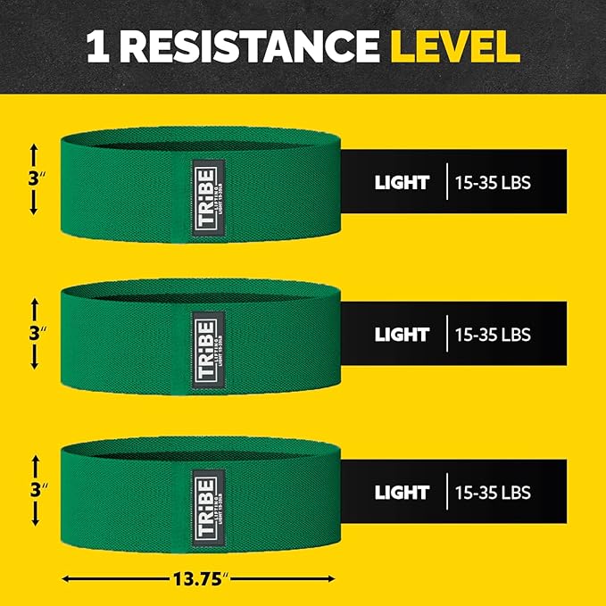 Fabric Resistance Bands for Legs - Workout Bands Resistance Bands for Men and Women - Booty Bands for Working Out - Exercise Bands Resistance Bands Set - Elastic Bands for Exercise