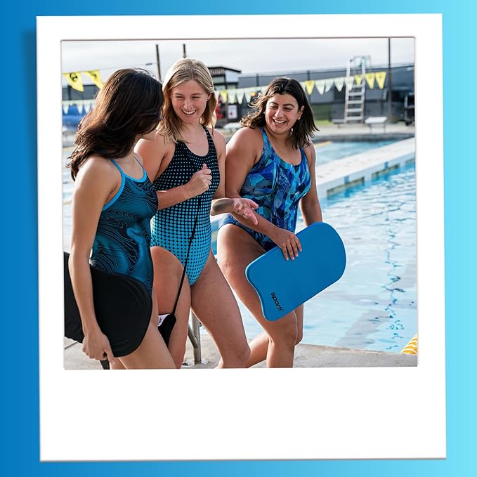 Sporti Adult Kickboard for Swim Training - Swimming Kickboard for Men Women, Water Board for Adult, Swimming Training Aid