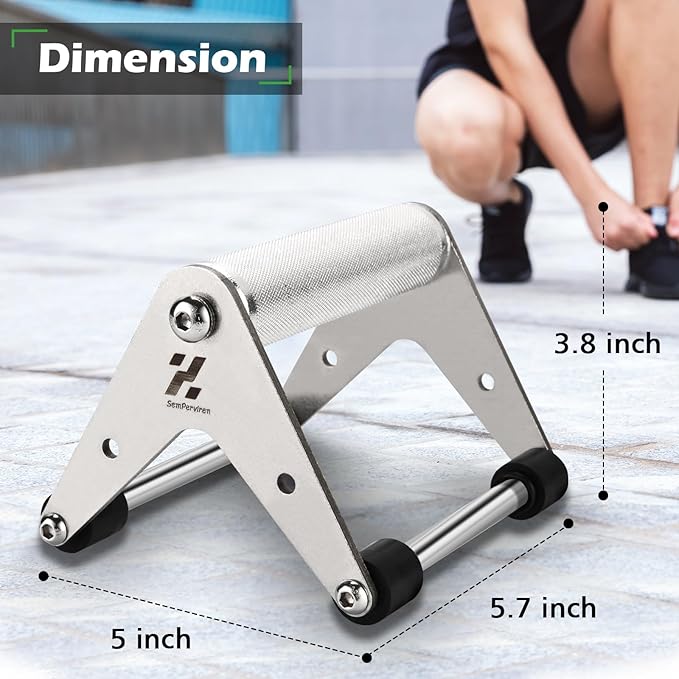 Push Up Stand, Pushup Handles for Strength Training, Heavy-duty Stainless Steel Push Up Bars Gym Exercise Equipment, Hold Up to 500lbs, 1 Pair