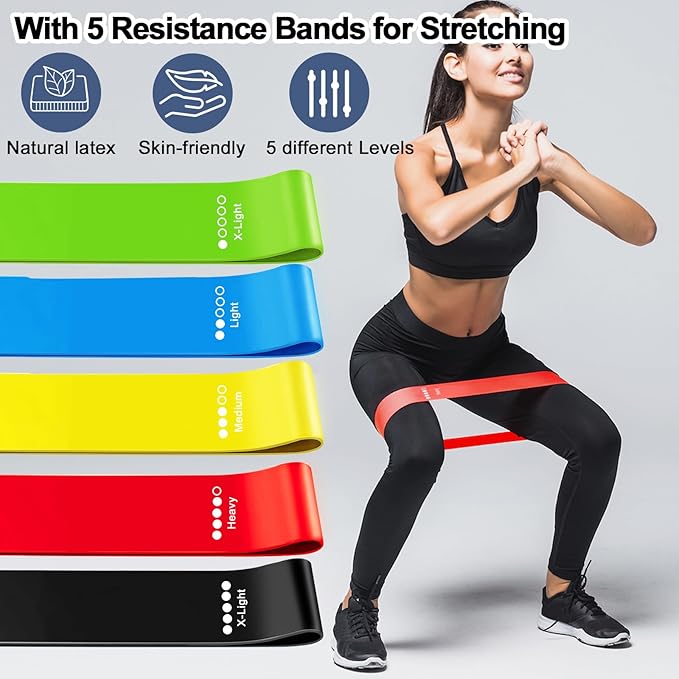 WELSPO Squat Wedge Slant Board, Non-Slip Calf Stretcher for Squats, Slant Board for Plantar Fasciitis Relief, Achilles Tendonitis Relief, Shin Splint Relief and Recovery Training