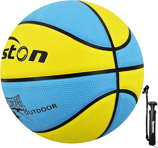 Senston Kids Basketball Balls Size 3/5/7 Basketballs Indoor Outdoor 27.5/29.5 inch Basketball Gifts for Kids/Girls/Boys