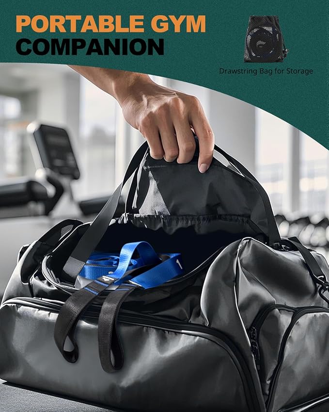 Trideer Stretching Strap for Physical Therapy, Non-Elastic Yoga Straps for Stretching with 10 Loops, Durable Nylon Stretch Bands for Exercise, Pilates, Gymnastics, Leg Stretcher with Guidance and Drawstring Bag