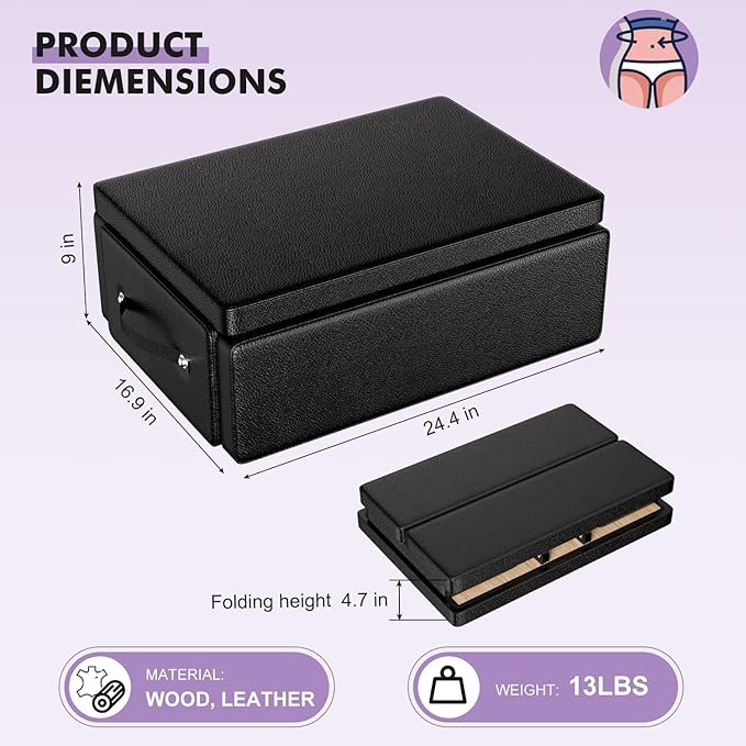 Pilates Reformer, Foldable Reformer Pilates Machine, Pilates Equipment for Home Women Use Gym Workout & Advanced and Beginners Users, Up to 400 lbs Weight Capacity Reformers